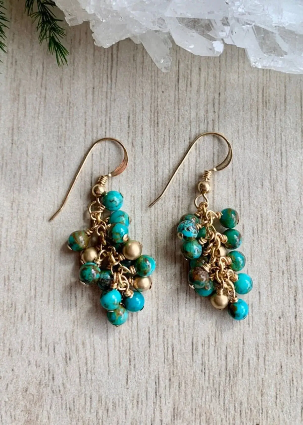How do I clean and maintain my grape earrings?