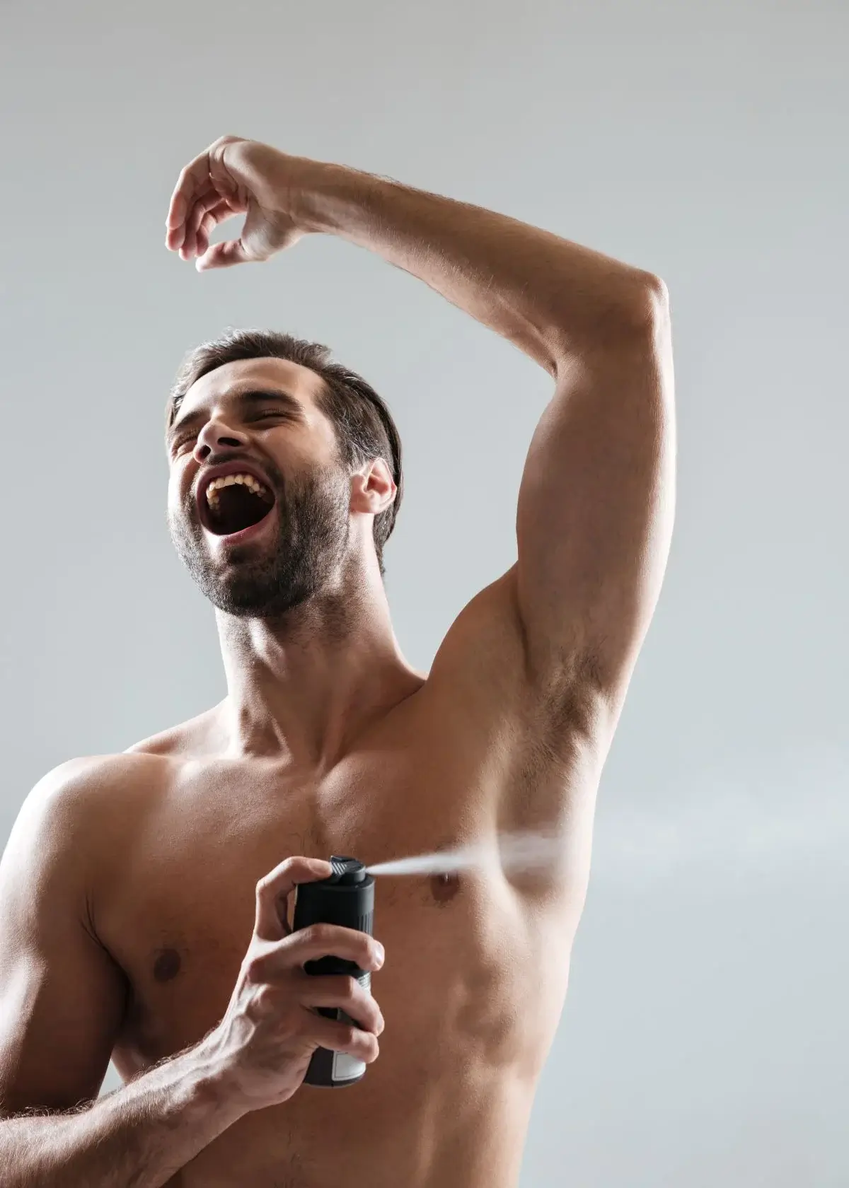 How do aluminum-free deodorants work to control body odor and keep underarms fresh?