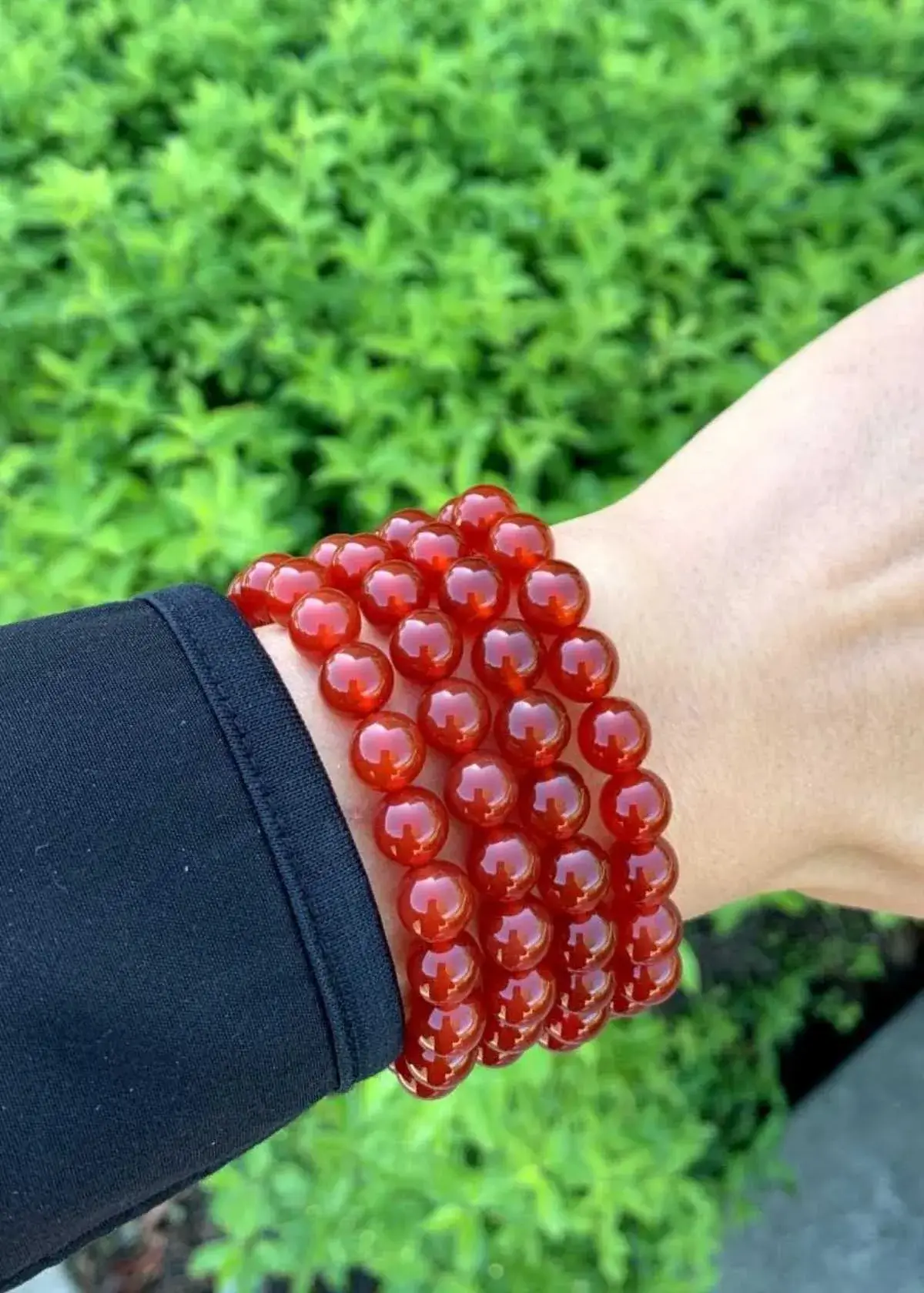 carnelian crystal bracelet