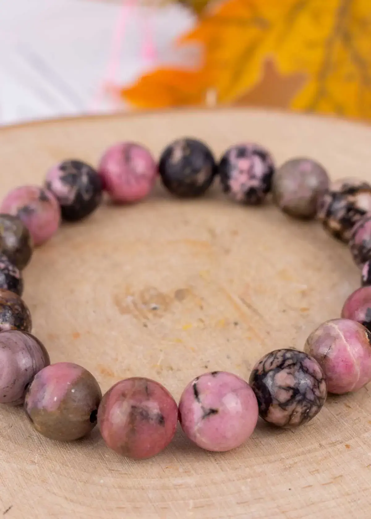 rhodonite bracelet