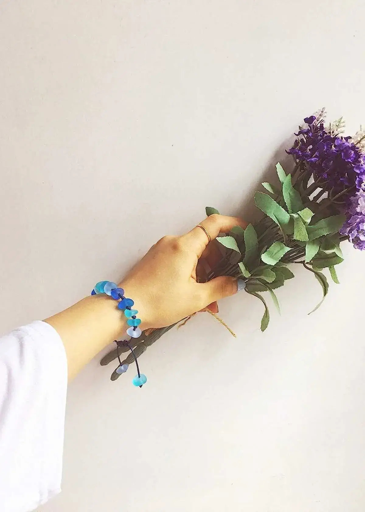 sea glass bracelet
