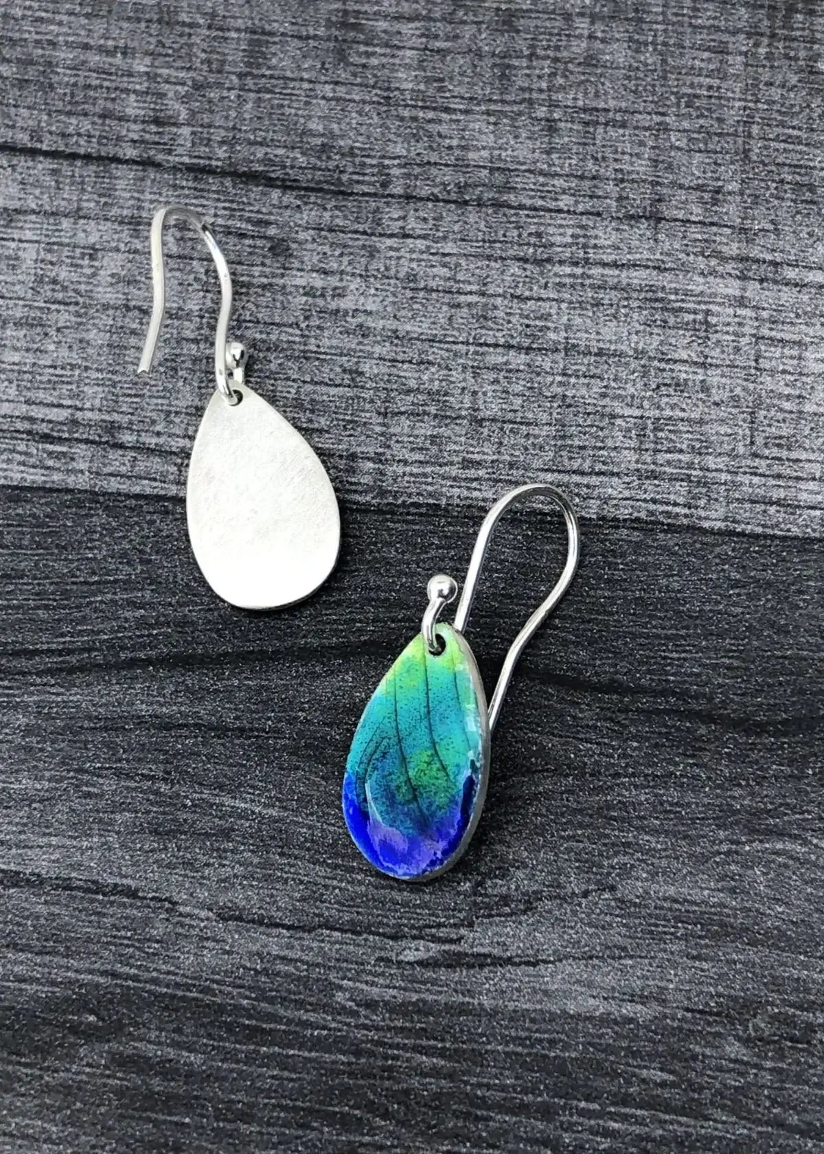 enamel earrings