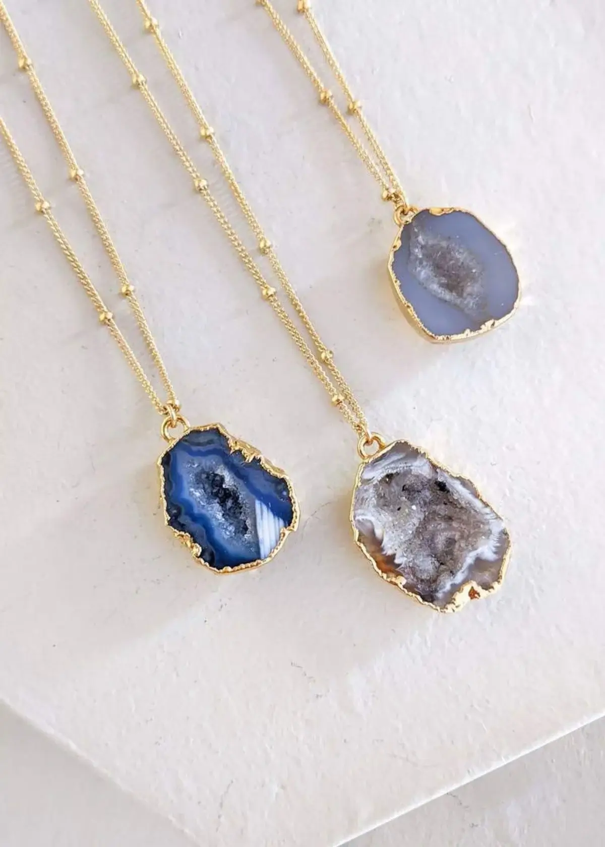 geode necklace