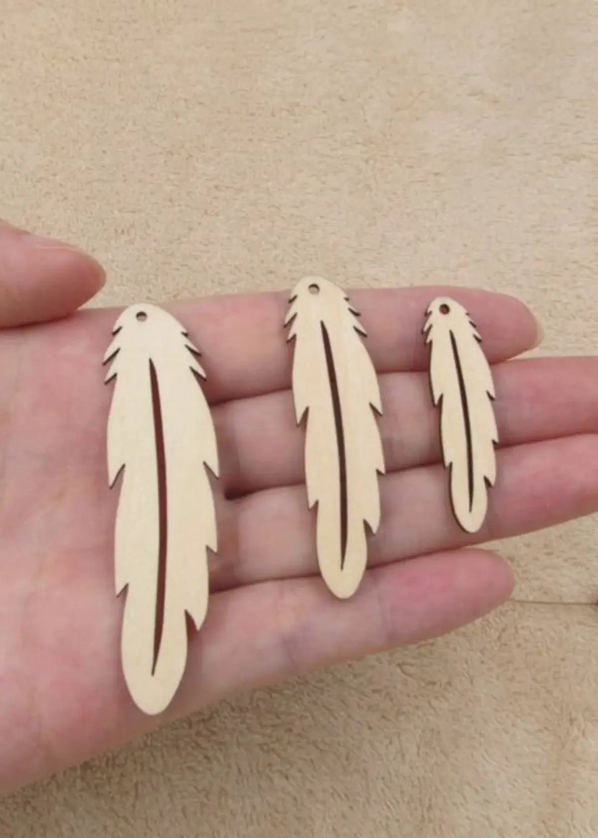 How do I paint or stain wood earring blanks?