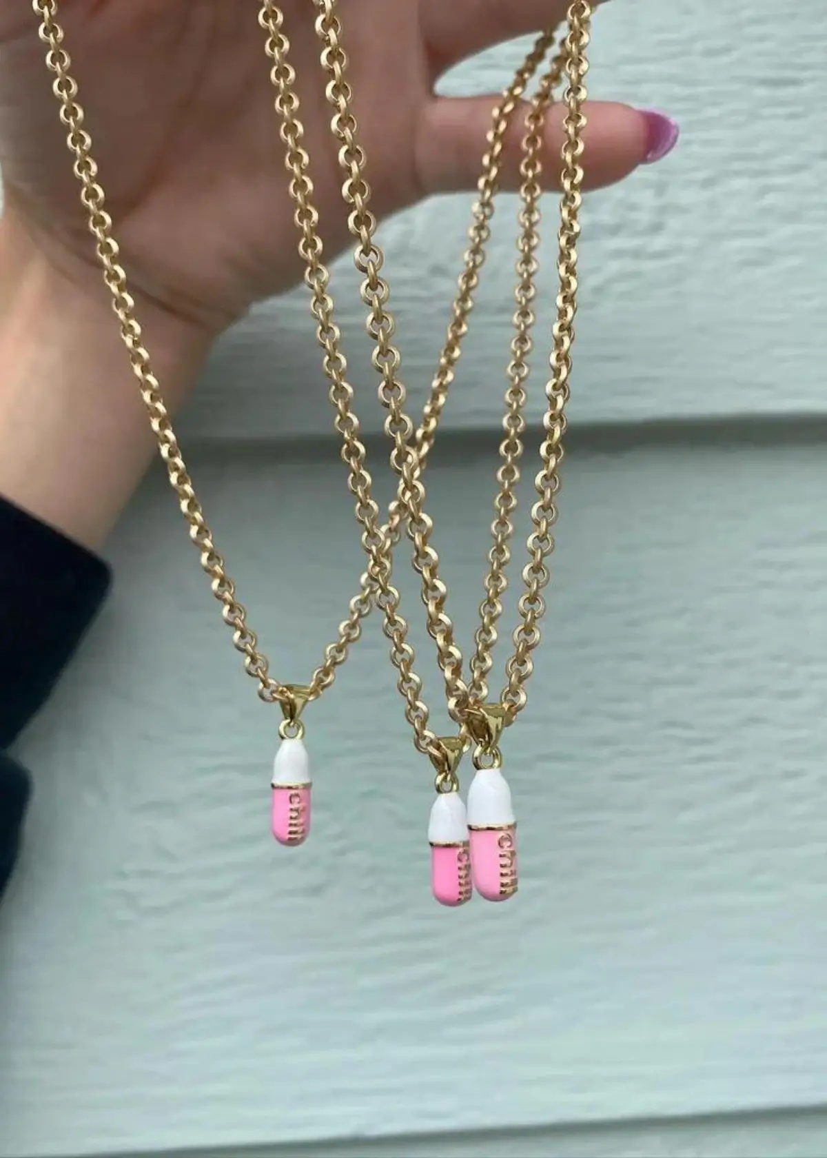 chill pill necklace