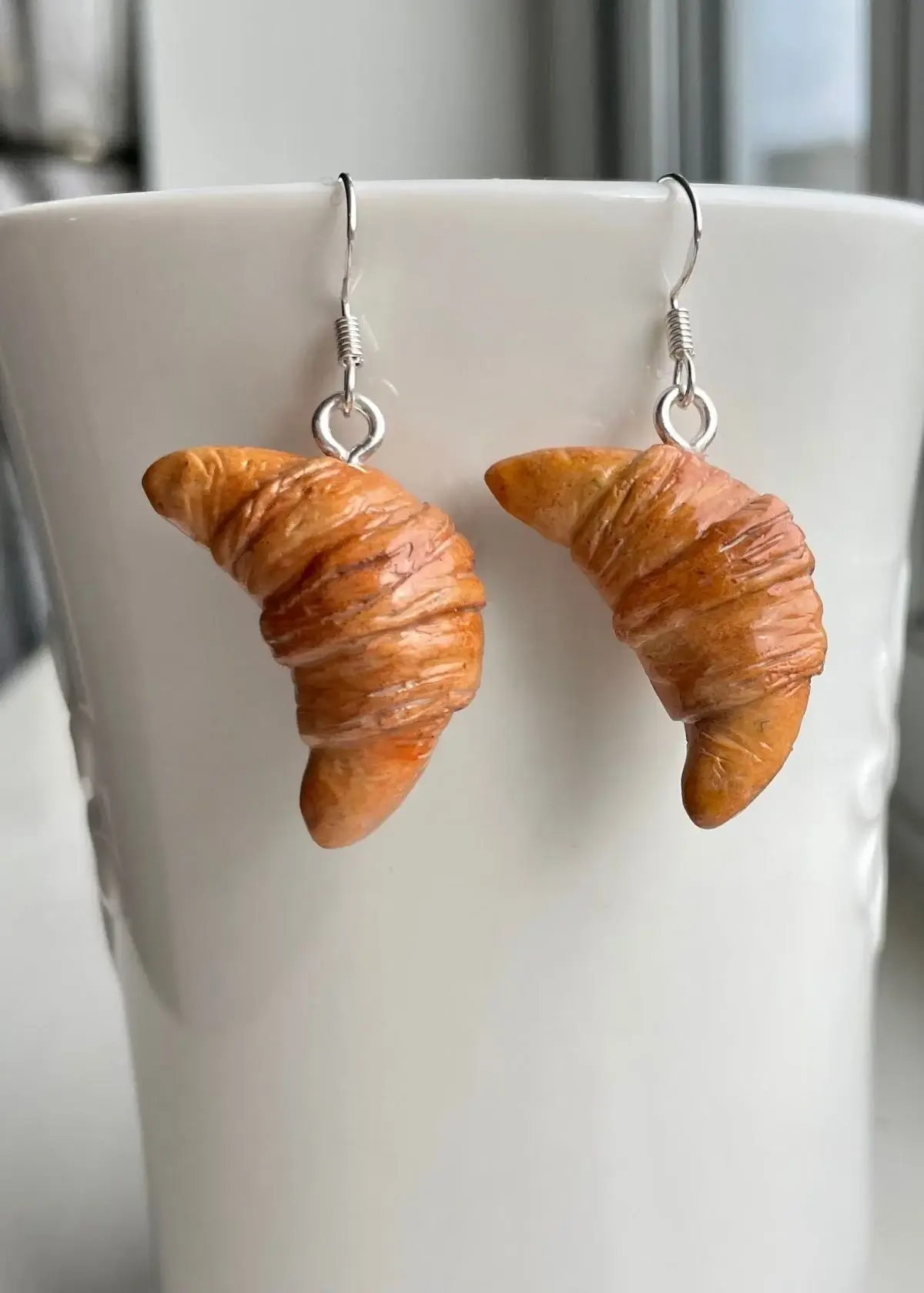 croissant earrings 