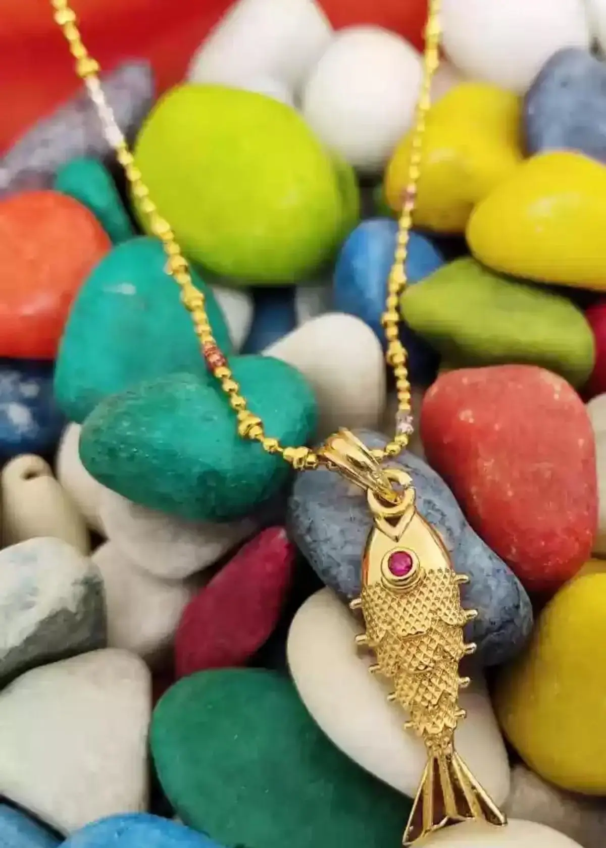 fish necklace