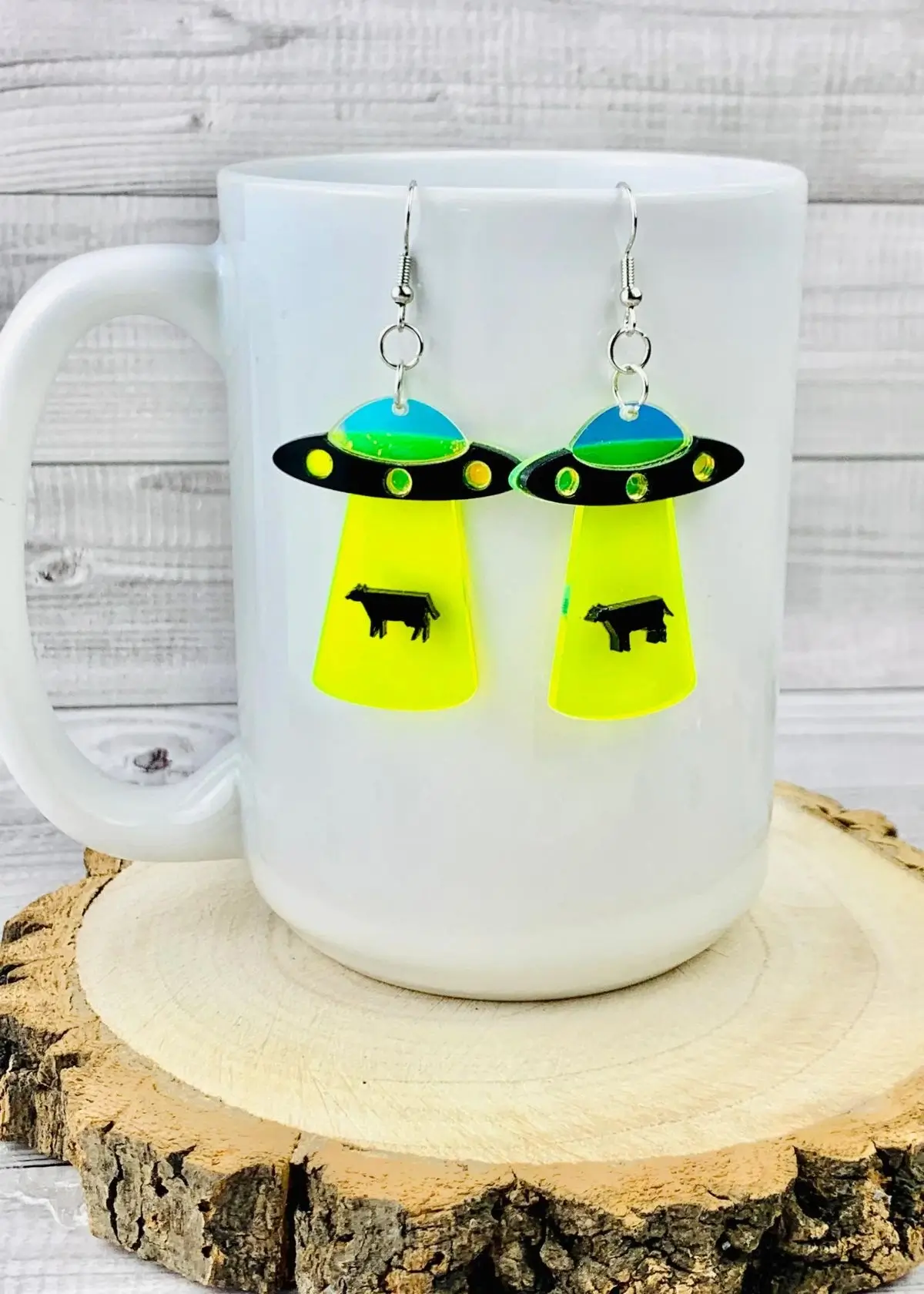 UFO Earrings