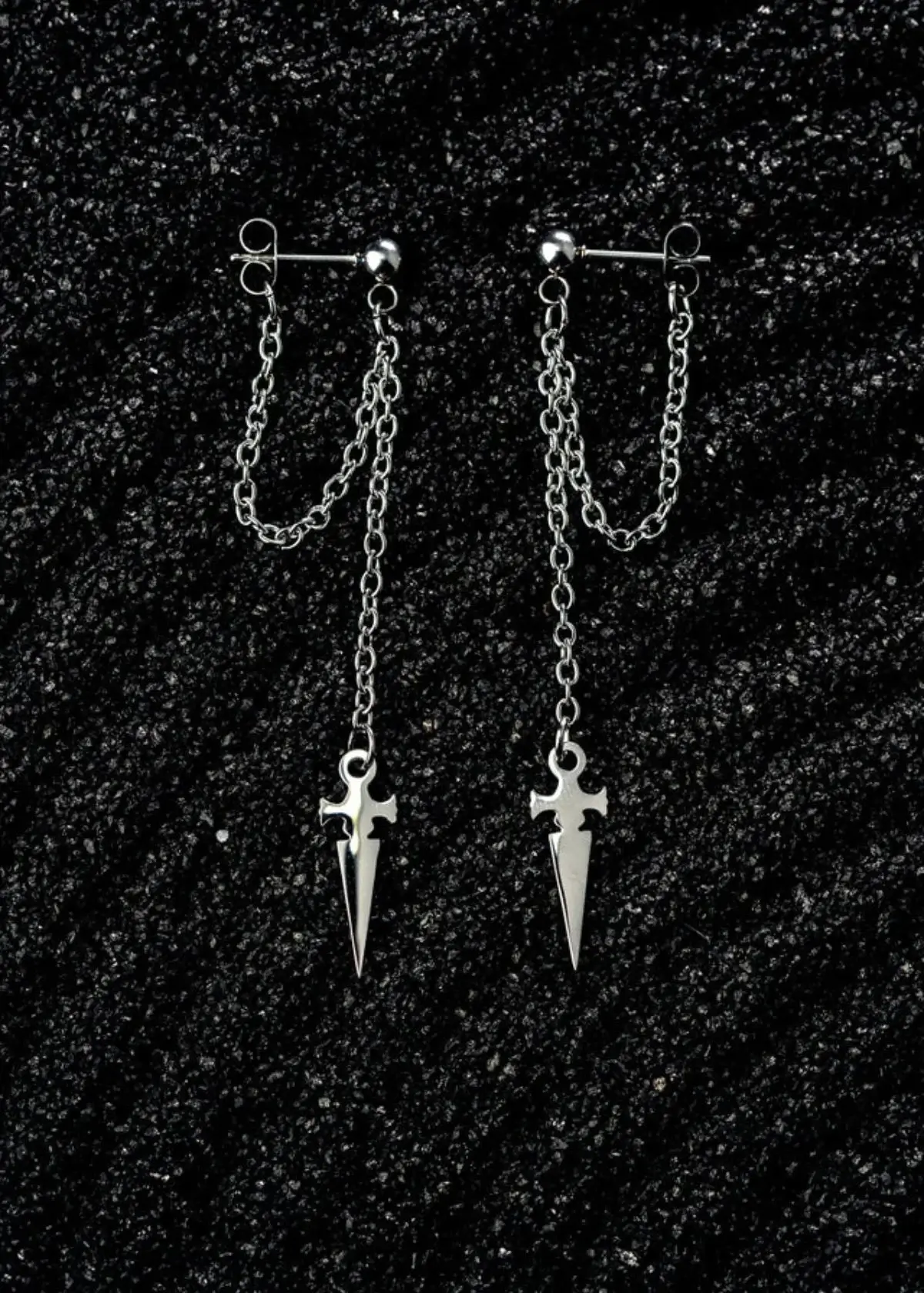 kunai earrings