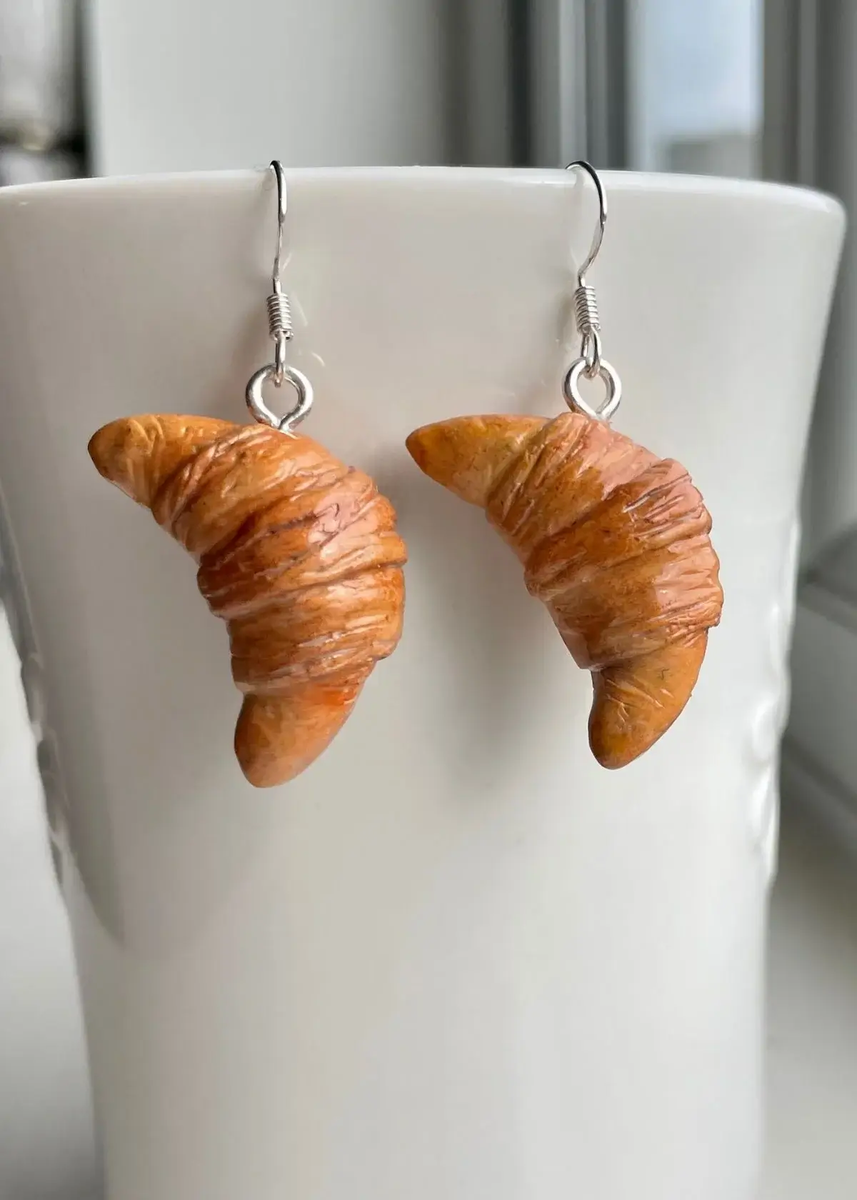 What Materials are Croissant Earrings Made From?