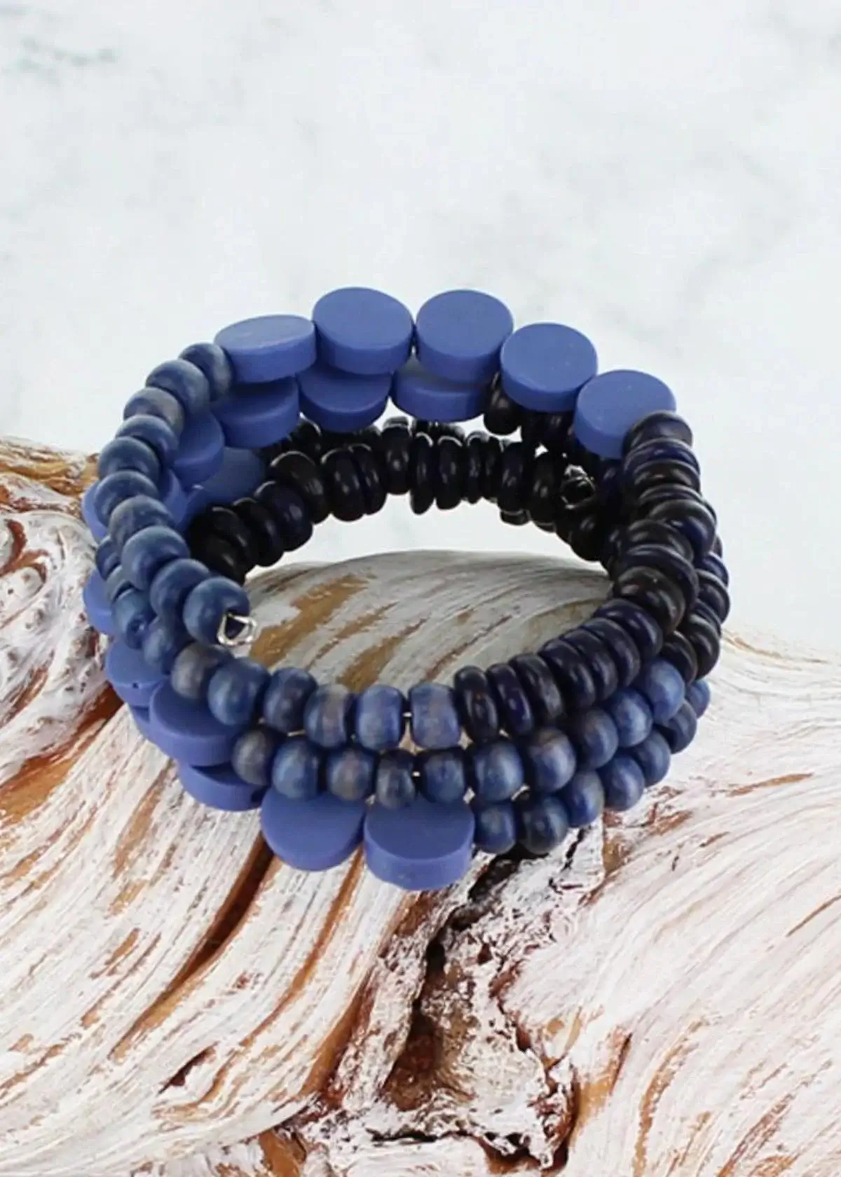What materials are commonly used in making spiral bracelets?