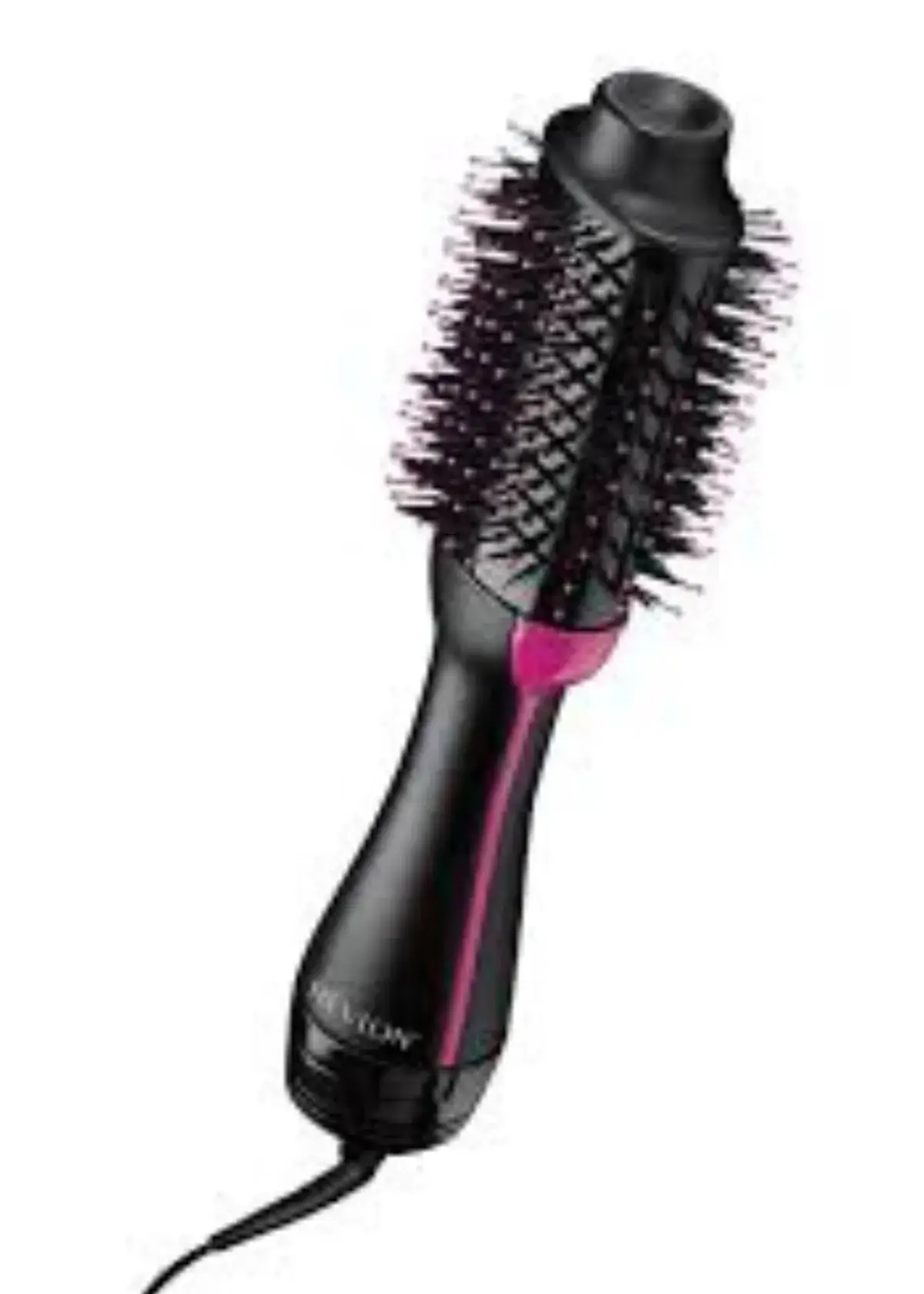 Can a hot curling brush be used on all hair types?