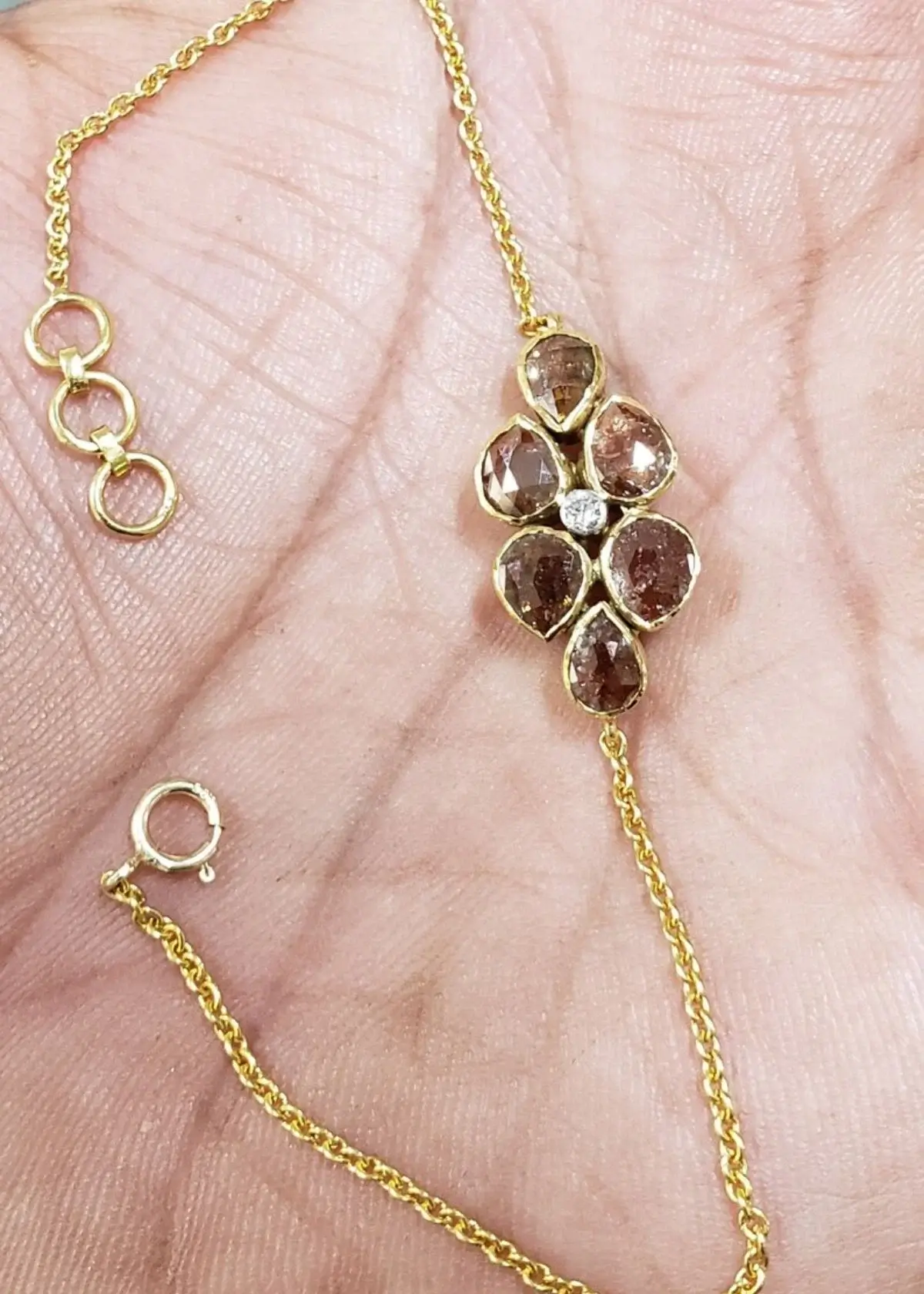 chocolate diamond bracelet