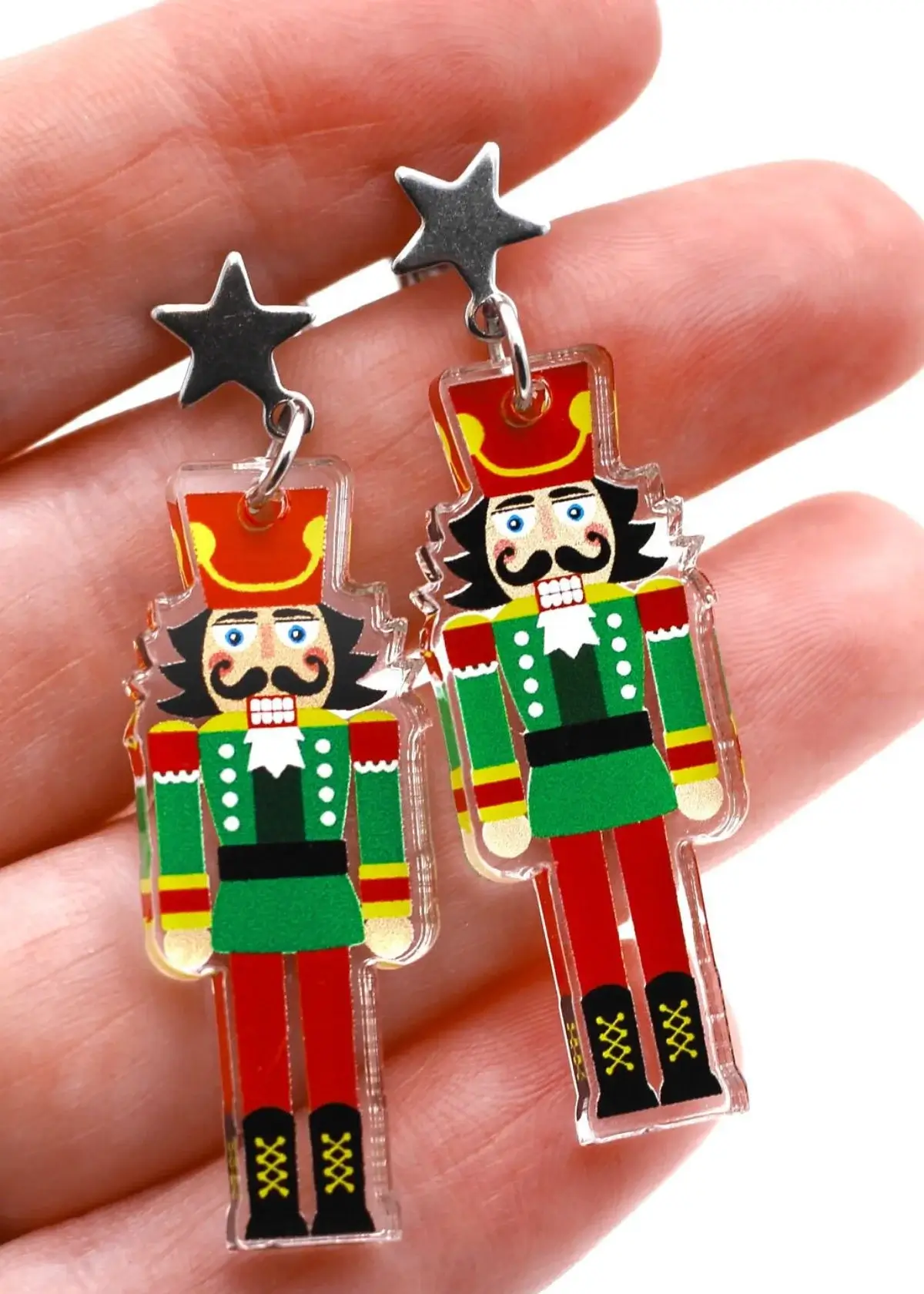 Nutcracker earrings