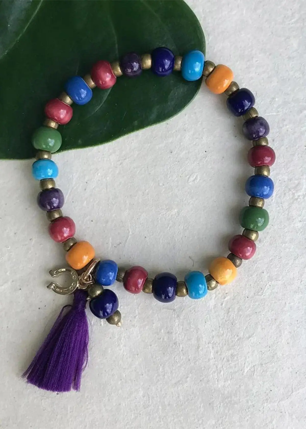 Rainbow Bead Bracelets