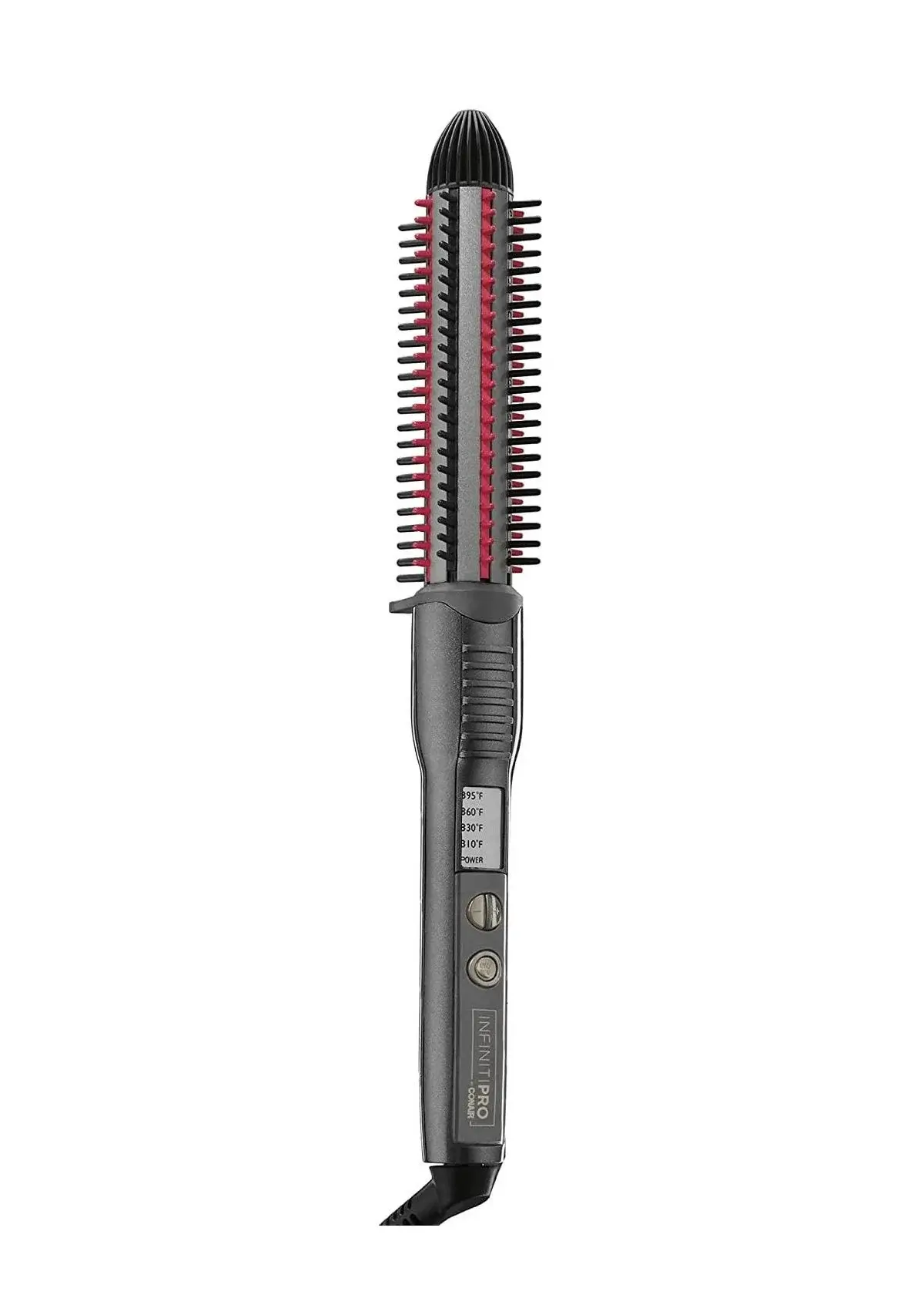 What is a hot curling brush and how does it work?