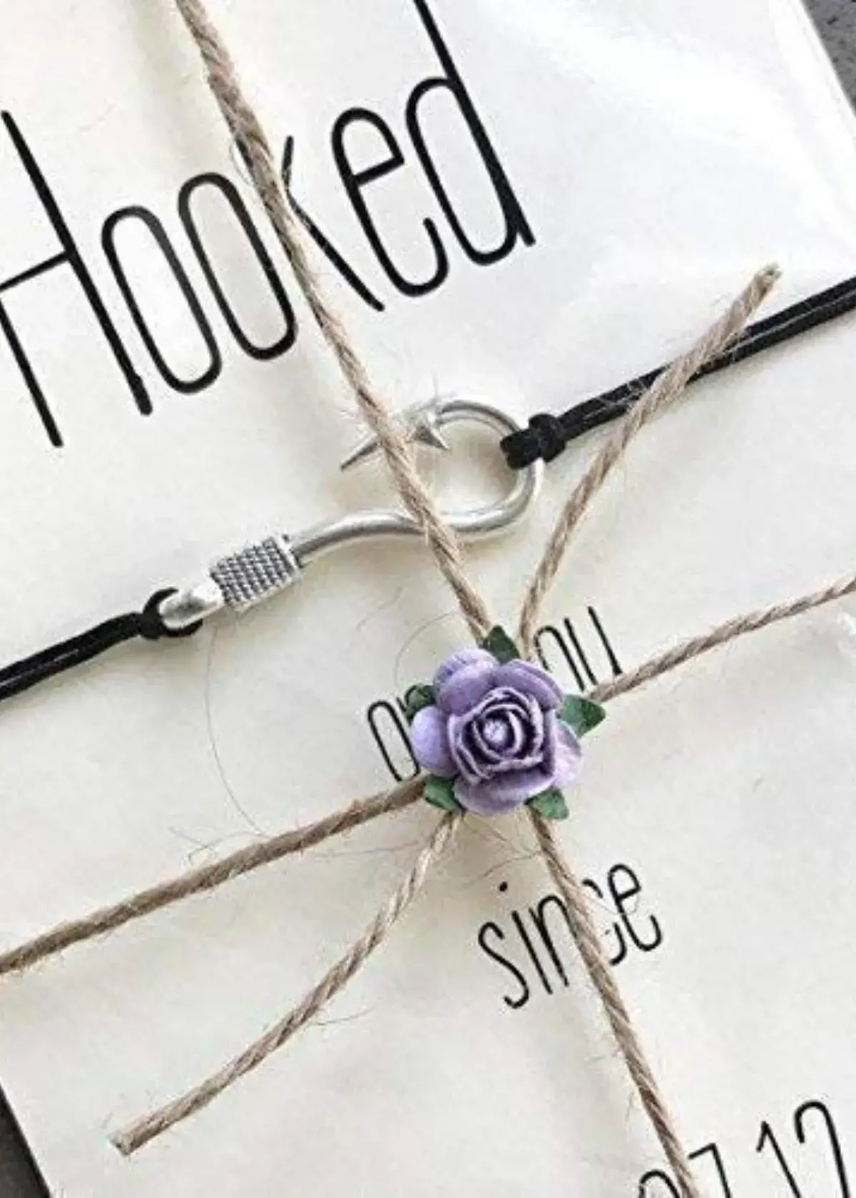 fish hook bracelet
