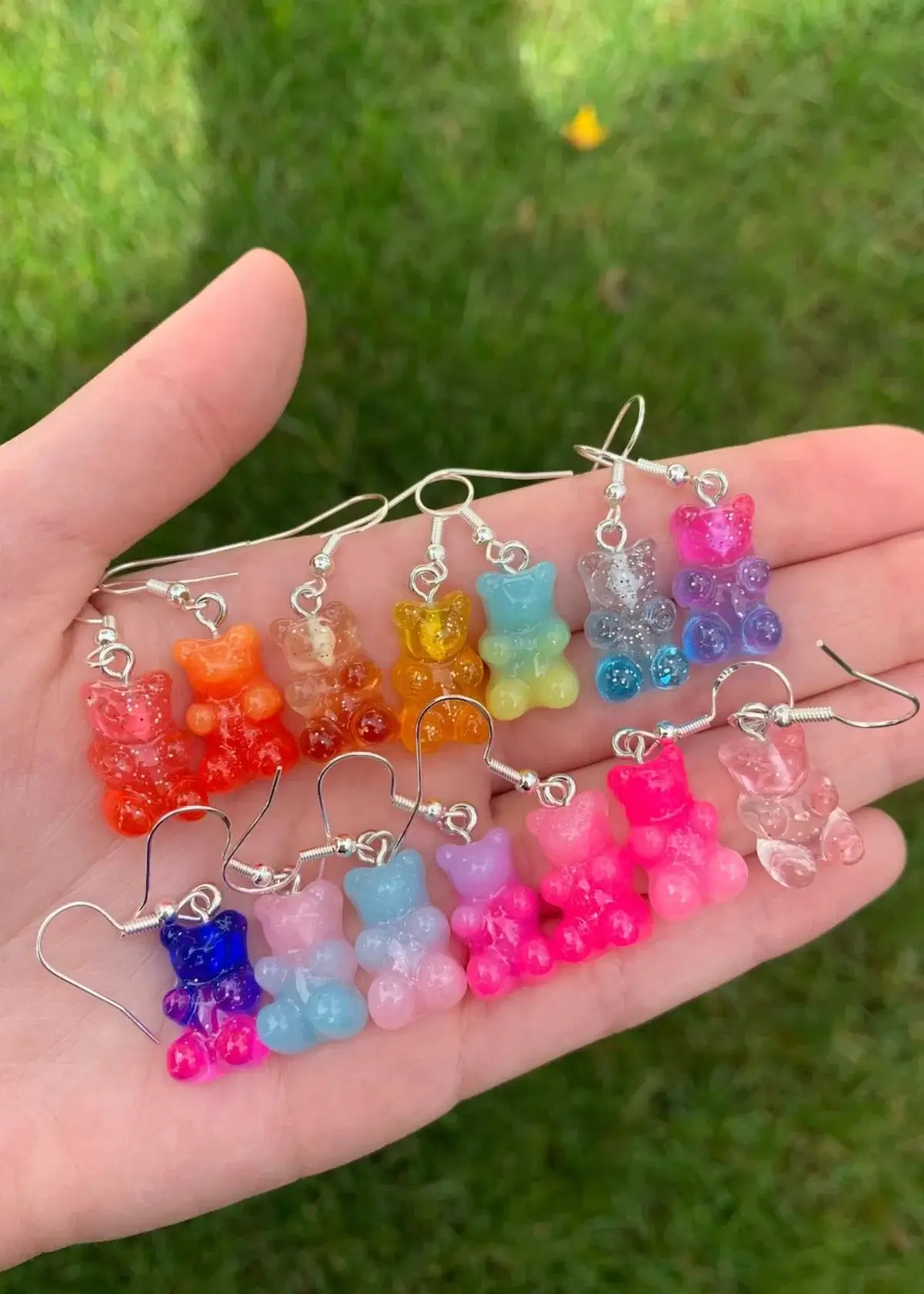 gummy bear earrings