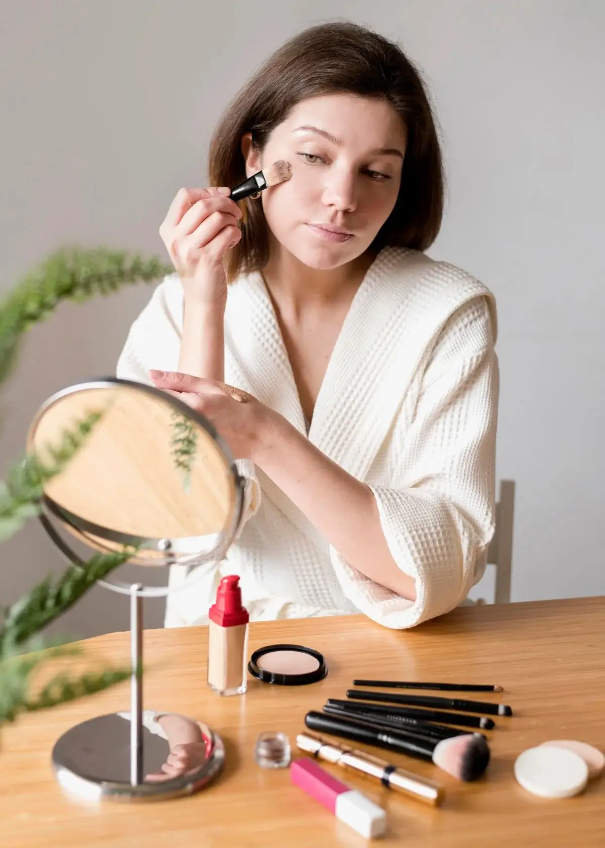 Are there specific blush formulas that are better for acne-prone skin?