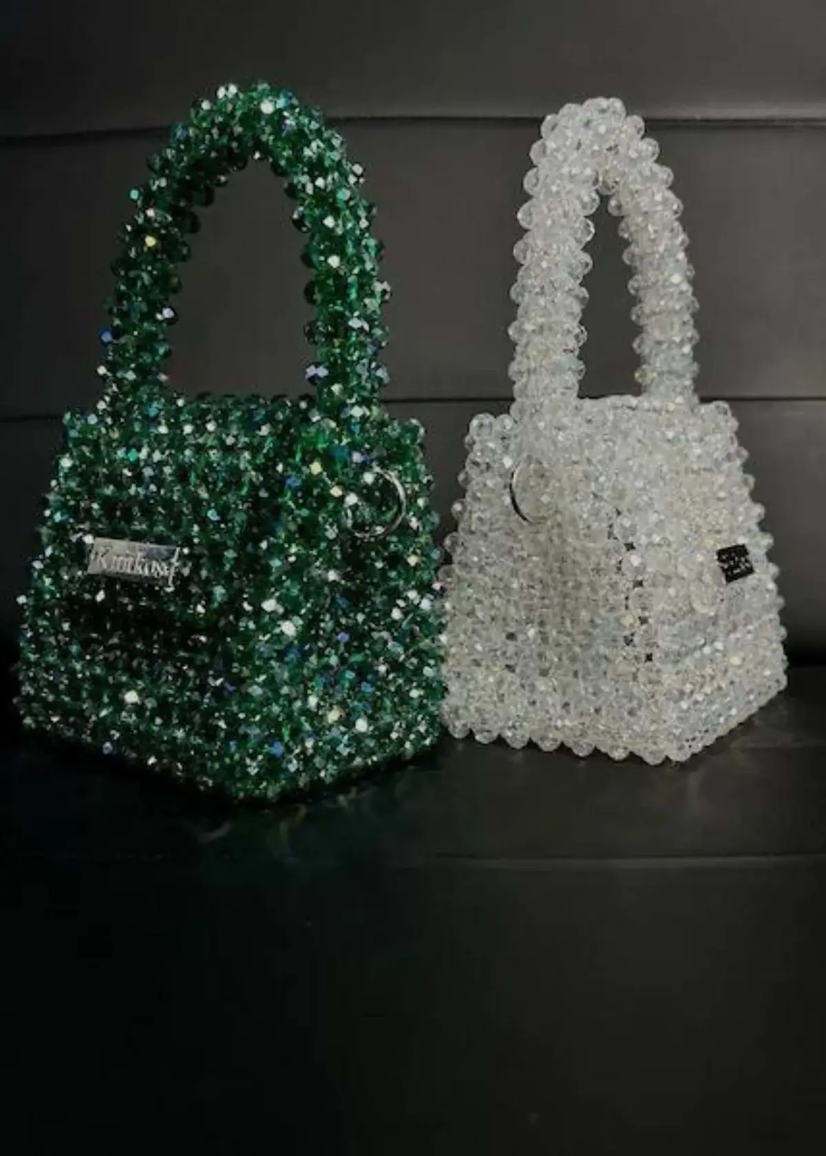 How do I clean a beaded bag?