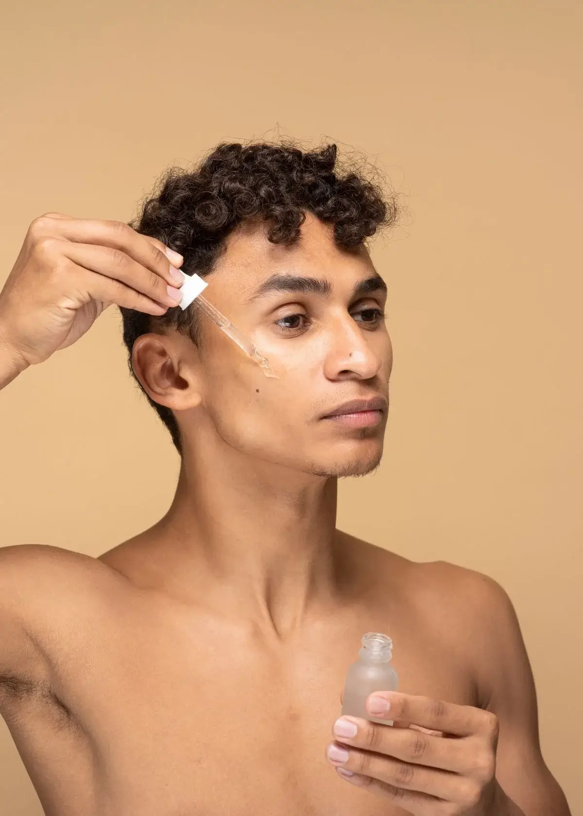 How often should men use retinol products?