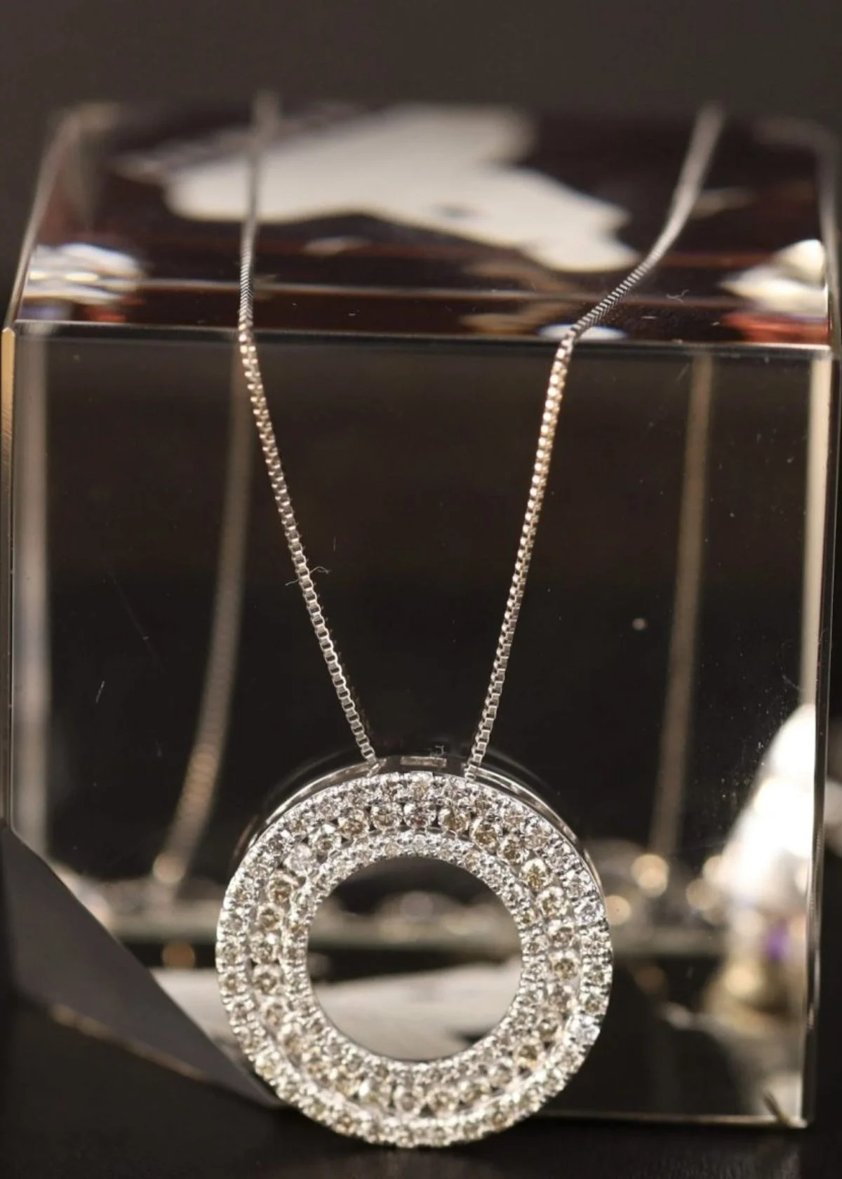 Diamond Eternity Necklace