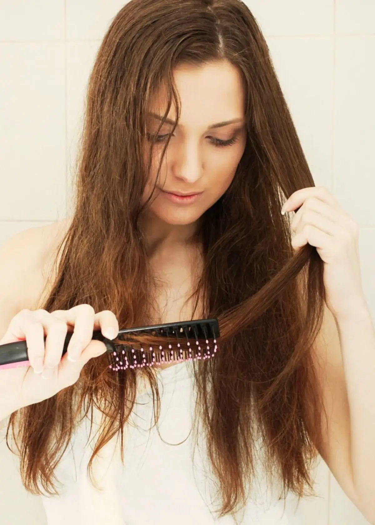What should I look for in a brush if I'm experiencing hair loss?
