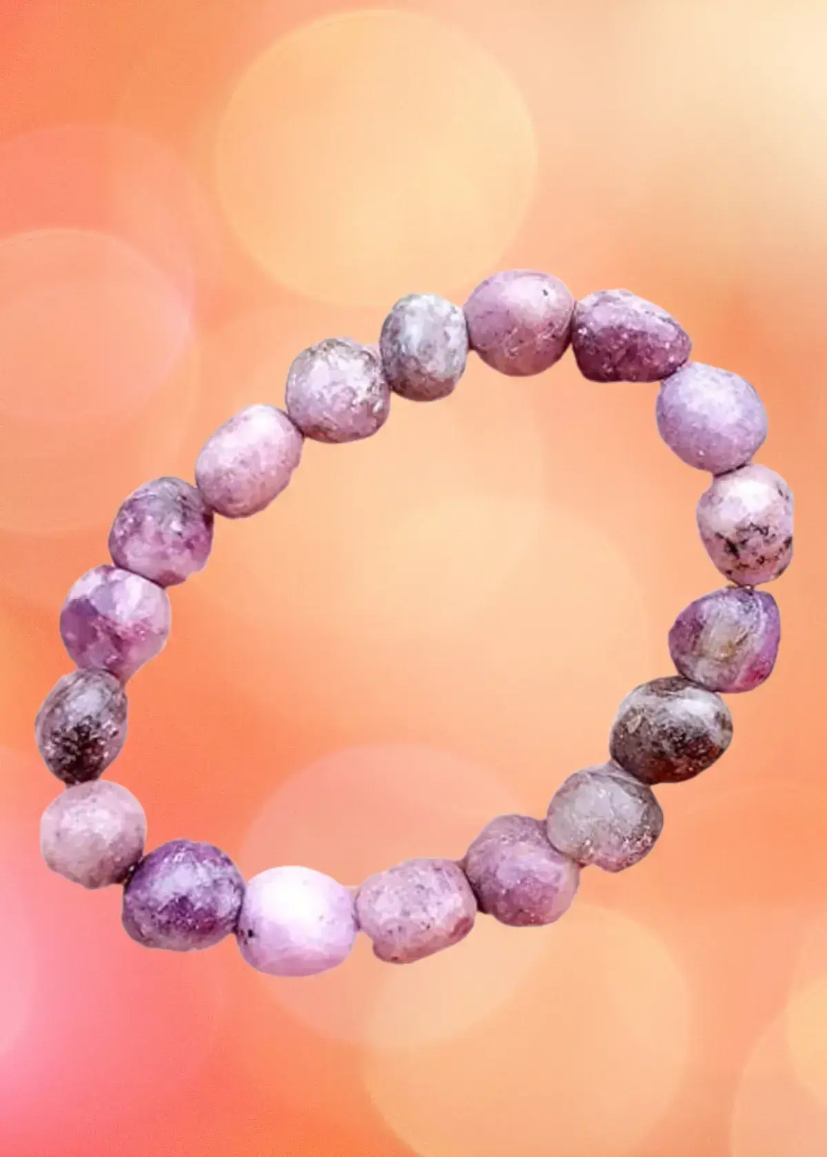 lepidolite bracelet