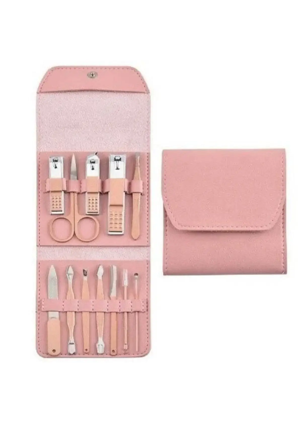 Can a manicure set help with nail strengthening?