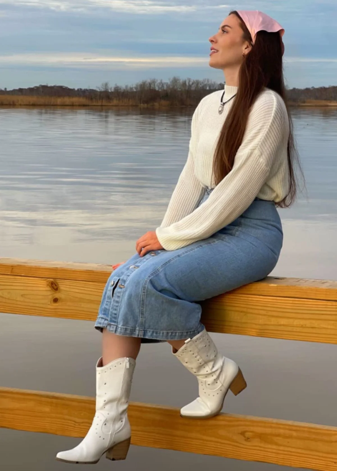 White Cowboy Boots