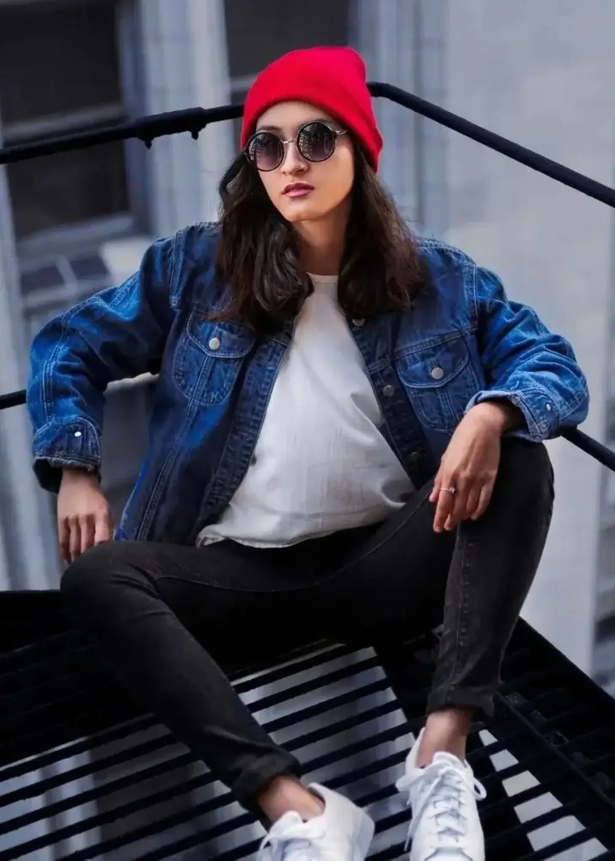 How do I clean and maintain my denim jacket?