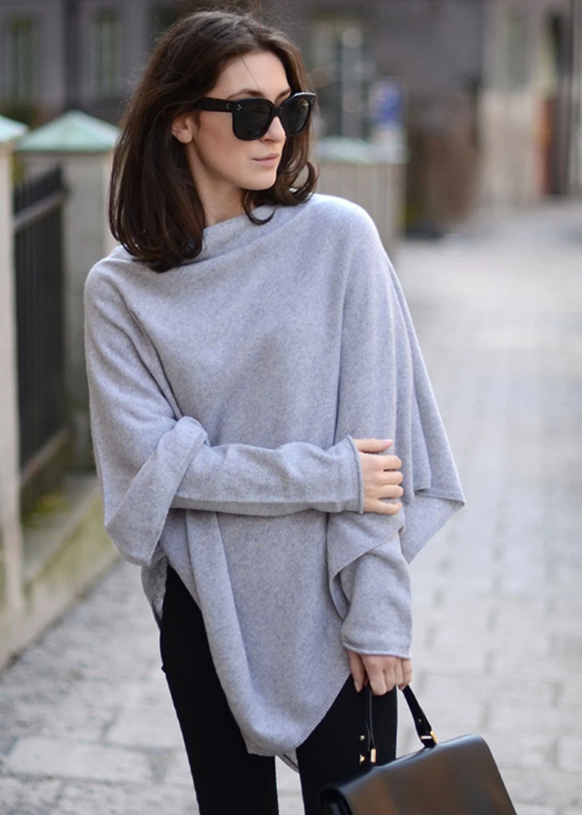 poncho sweater