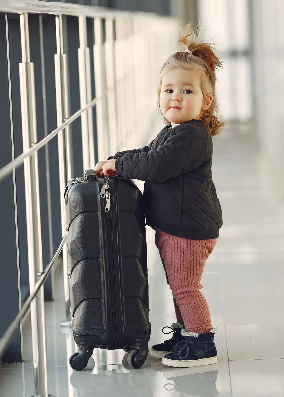 What materials are commonly used in kids' travel bags?