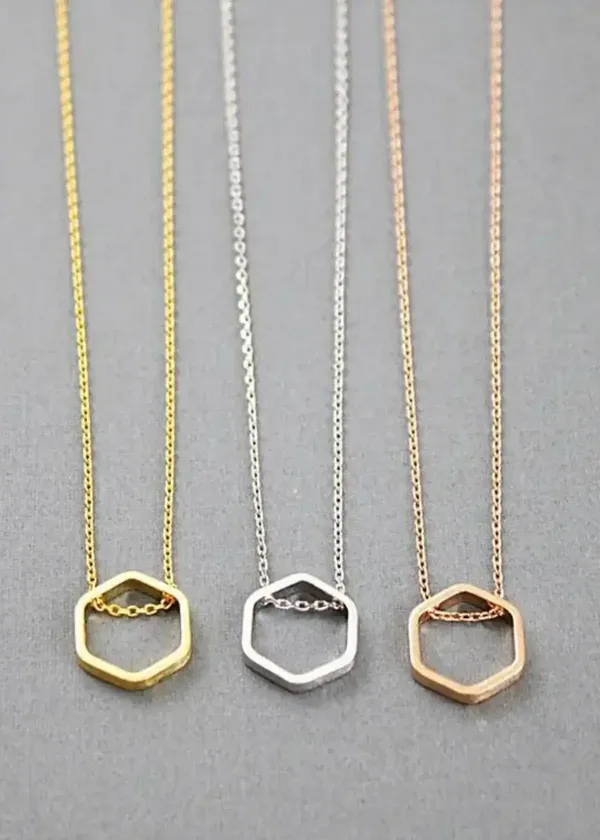 A New Angle on Style: Our Top 3 Picks for the Best Hexagon Necklace in 2023