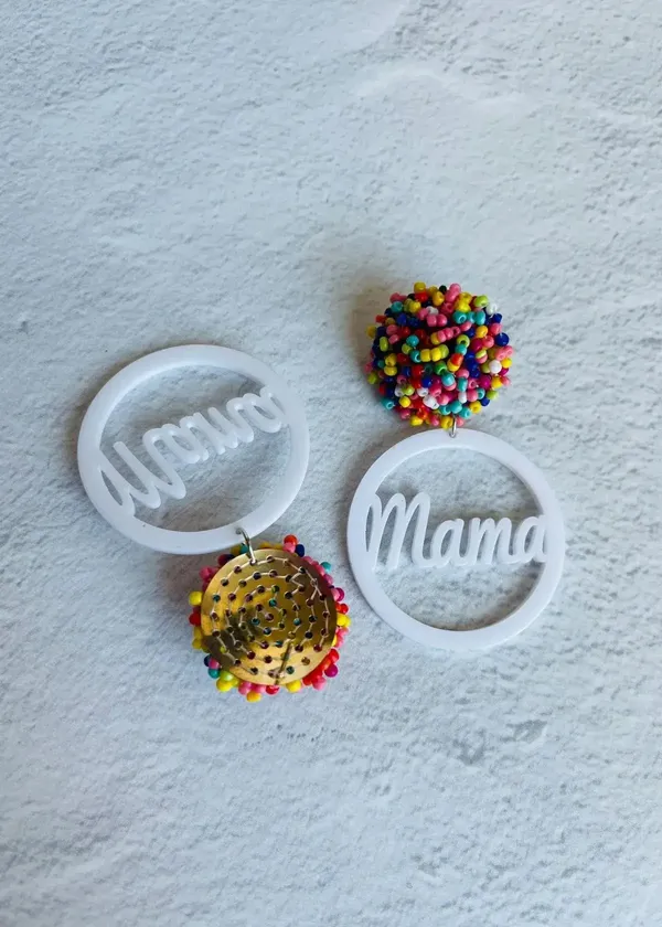 Because She's Worth It: The Top 3 Mama Earrings to Celebrate Her Style