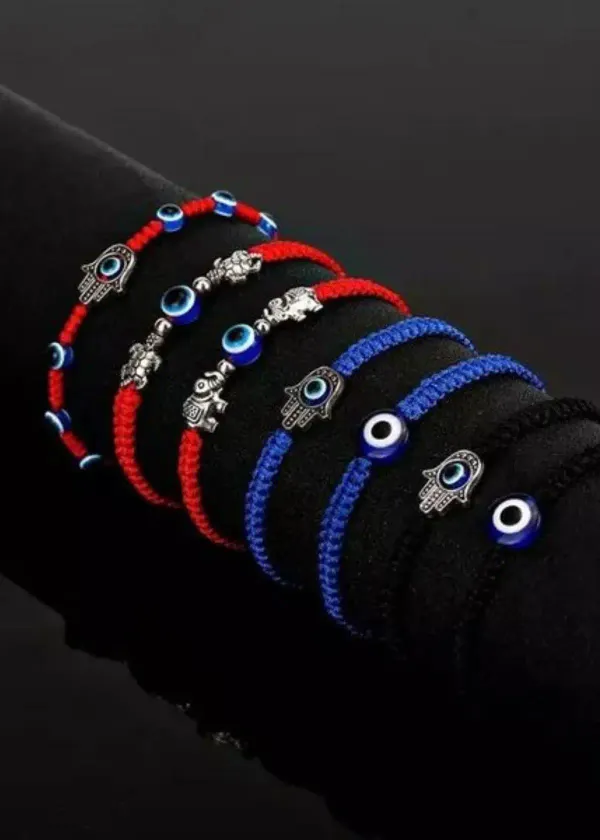 How to Make Red Evil Eye Bracelet?