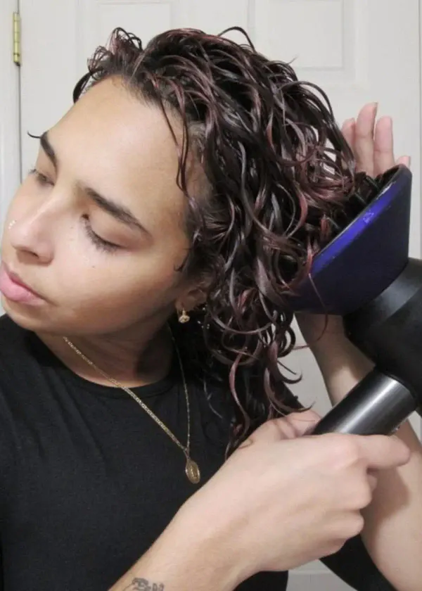 The Secret to Perfectly Defined Curls? A Hair Dryer + Diffuser Attachment