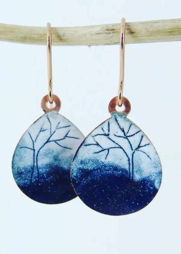 Introducing the Coolest Trend This Summer | Enamel Earrings For Everyone!