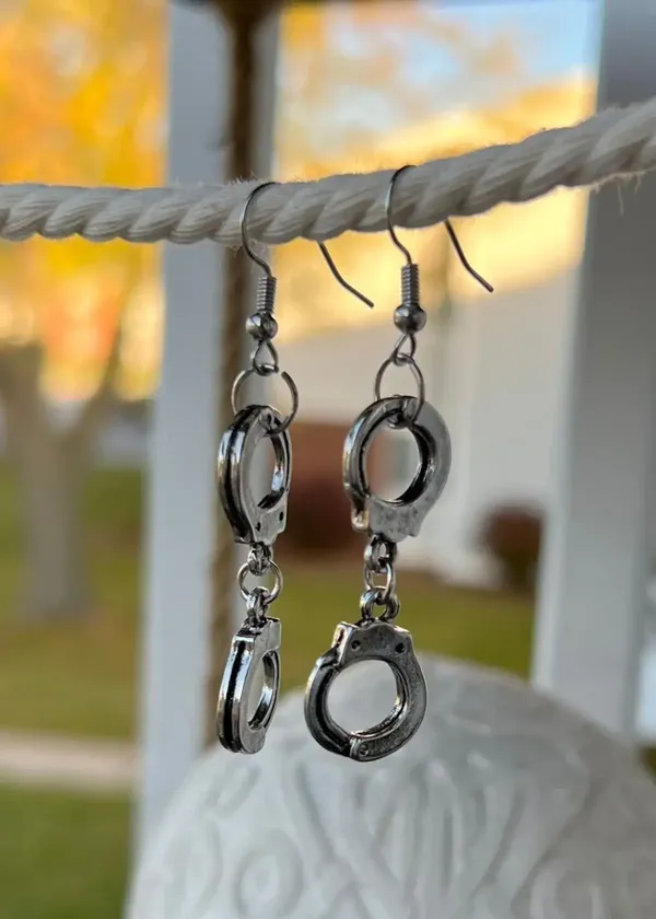 Unveil Symbolic Style: Freedom and Edge in Every Pair of These Handcuff Earrings