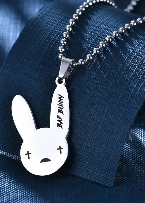 The Bad Bunny Necklace: Rock Your Love for Latin Music in Style That Defines Your Unique Vibe